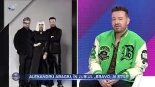 Alexandru Abagiu, în juriu la ”Bravo, ai stil”