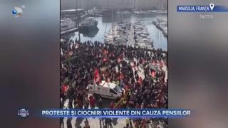 Proteste și ciocniri violente din cauza pensiilor