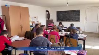 Școala... din cimitir