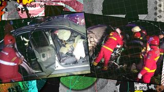 VIDEO- Tragedie pe un drum din județul Olt, acolo unde patru persoane au decedat într-un accident rutier