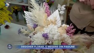 VIDEO- Pasiunea pentru flori, afacere pentru Monica
