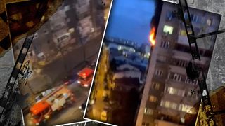 VIDEO- Incendiu provocat de o fată de 16 ani în Capitală! Tânăra a vrut să ardă niște poze vechi