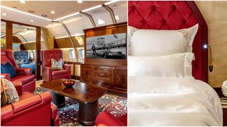 VIDEO- Iohannis a închiriat un avion de lux pentru vizita în Japonia. Aeronava a făcut escală la Sibiu