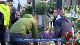 Florarii din piețe fluieră a pagubă