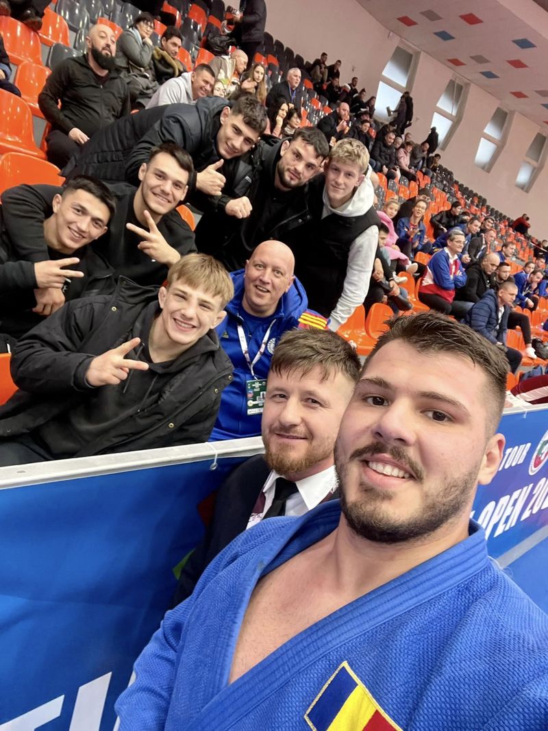 Mircea Croitoru a povestit că el se simte deja ca într-o familie în această lume a judo-ului.