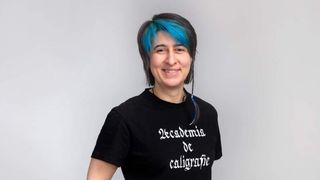 Carmen Nistor - grafician și profesoară de caligrafie