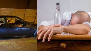 Un bărbat i-a distrus mașina fiului său cu târnăcopul pentru a-l împiedica să urce băut la volan