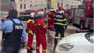 VIDEO - Clipe de coșmar pentru Andreea Tonciu și mama ei după pornirea unui incendiu! Focul a izbucnit chiar lângă florăria lor