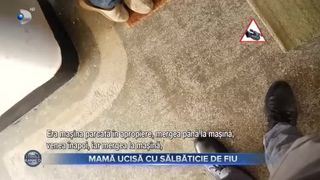 Mamă ucisă cu sălbăticie de fiu