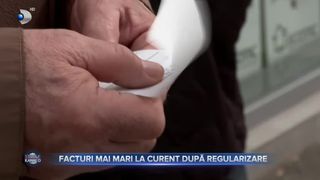 Facturi mai mari la curent după regularizare