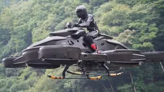 VIDEO. Prima bicicletă zburătoare din lume, pusă la vânzare în Japonia. Cât costă