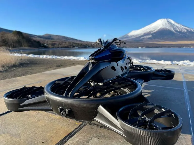 Prima bicicletă zburătoare din lume, Xturismo