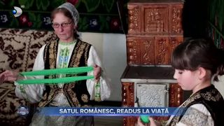 Satul rom&acirc;nesc, readus la viață