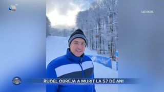Rudel Obreja a murit la 57 de ani
