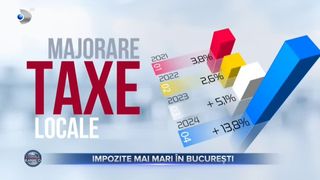 Impozite mai mari &icirc;n București
