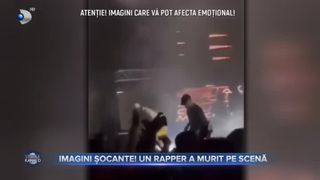 Imagini șocante_ Un rapper a murit pe scenă