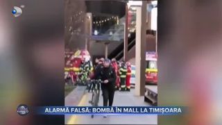 Alarmă falsă, bombă în mall la Timișoara