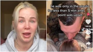 O mamă celebră pe Tiktok și-a filmat soțul cum îi „pedepsește” copilul. Femeia a izbucnit în plâns după ce autoritățile i-au luat băiatul