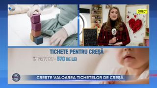 VIDEO- Vești bune pentru părinți! Tichetele de creșă ar putea crește de luna viitoare