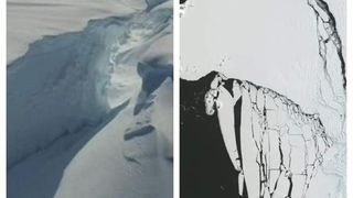 VIDEO: Un aisberg de dimensiunea Londrei s-a desprins din Antarctica. Ce susțin oamenii de știință