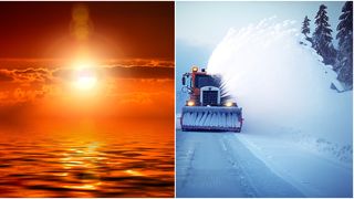 VIDEO- Vremea a luat-o razna în lume! În SUA, zăpada e la tot pasul, iar în Argentina temperaturile au ajuns și la 38 de grade Celsius