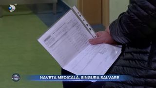 Naveta medicală, singura salvare