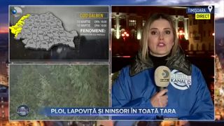 Ploi, lapoviță și ninsori &icirc;n toată țara