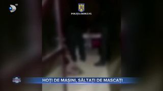 VIDEO- Descinderi în Capitală. Hoții de mașini, săltați de mascați