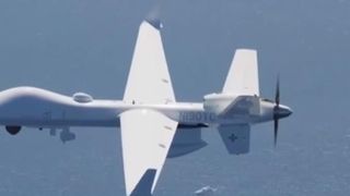 VIDEO - SUA a făcut publice primele imagini filmate de drona prăbușită în Marea Neagră