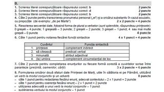 Edu.ro Barem Română simulare Evaluare Națională 2023. 