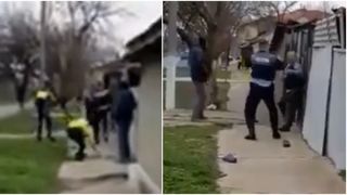 Un brăilean a bătut polițiștii care au venit în intervenție
