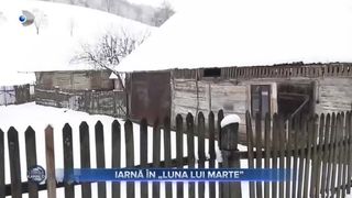 Iarnă în ”luna lui marte”