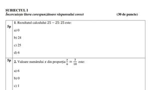 Subiecte Matematică simulare Evaluare Națională 2023. Ce exerciții și probleme se vor da în acest an?