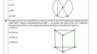 Subiecte Matematică simulare Evaluare Națională 2023. Ce exerciții și probleme se vor da în acest an?