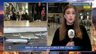 Grevă pe aeroporturile din Italia