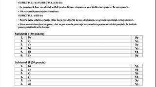 Barem Matematică simulare Evaluare Națională 2023. Cum se rezolvă corect exercițiile și problemele la Matematică?