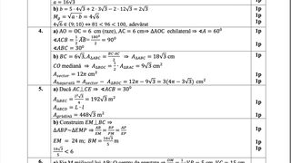 Barem Matematică simulare Evaluare Națională 2023. Cum se rezolvă corect exercițiile și problemele la Matematică?