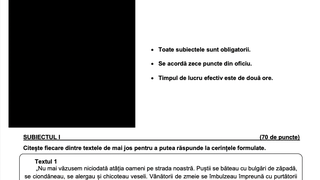 Edu.ro Subiecte Rom&acirc;nă simulare Evaluare Națională 2023. Modele de subiecte și rezolvări pentru elevii claselor a VIII-a