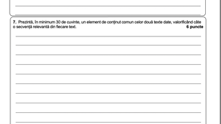 Edu.ro Subiecte Rom&acirc;nă simulare Evaluare Națională 2023. Modele de subiecte și rezolvări pentru elevii claselor a VIII-a