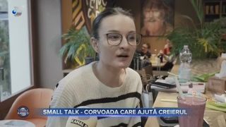VIDEO- Small Talk, corvoada care ajută creierul