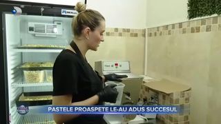VIDEO- Pastele, afacere pentru două tinere din Iași