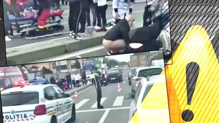 UPDATE VIDEO - Accident grav în Chitila. Două adolescente au fost lovite în plin pe trecerea de pietoni