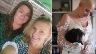 Ultima dorință a unei femei cu cancer în fază terminală. Prietena ei i-a fost alături necondiționat: „Am vrut o zi ca în basme”