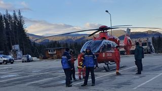 Copil de 8 ani, accidentat grav după ce a ieşit de pe pârtia de schi