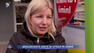 Adolescente izbite &icirc;n viteză pe zebră