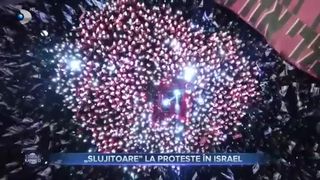 ”Slujitoare” la proteste în Israel