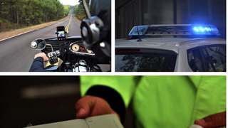 Tânăr de 17 ani, prins sub influenţa drogurilor şi fără a avea permis pe o motocicletă fără numere de înmatriculare, în Mehedinți