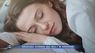 Degeaba dormim mai mult &icirc;n weekend