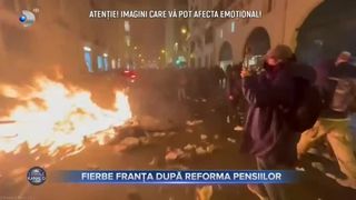 Fierbe Franța după reforma pensiilor