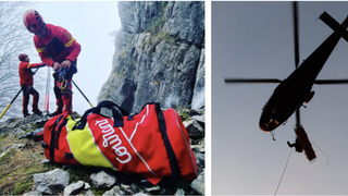 VIDEO-Tânără în vârstă de 25 de ani, la un pas să își piardă viața. A căzut 100 de metri, într-o prăpastie din Munţii Bucegi